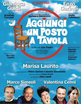 “AGGIUNGI UN POSTO A TAVOLA“